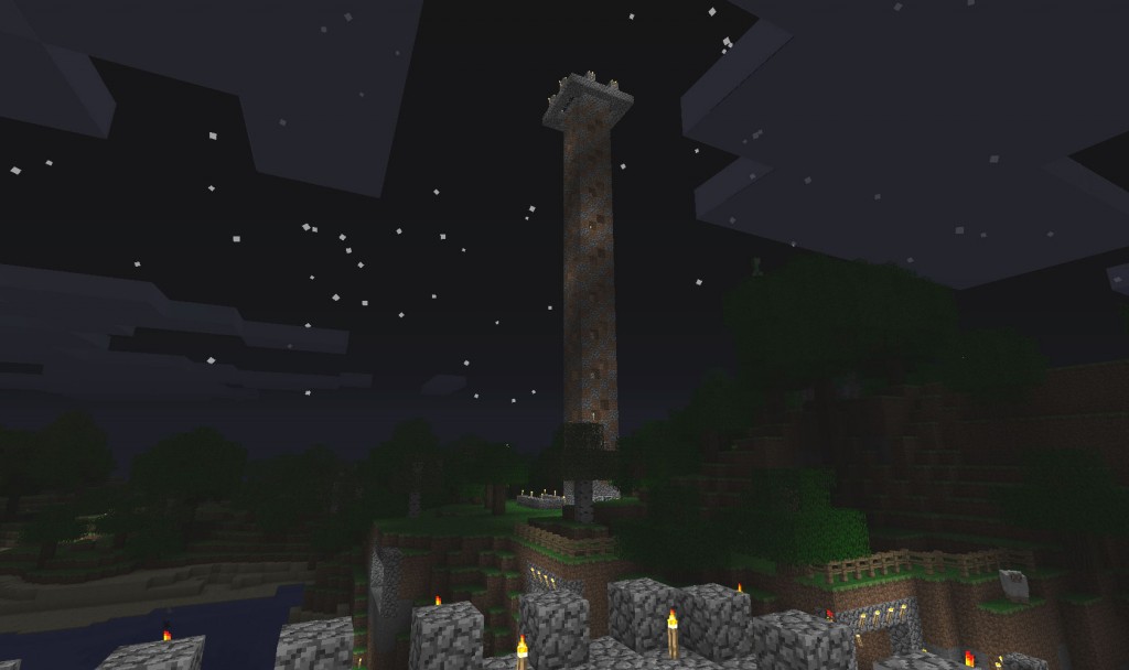 Minecraft tower