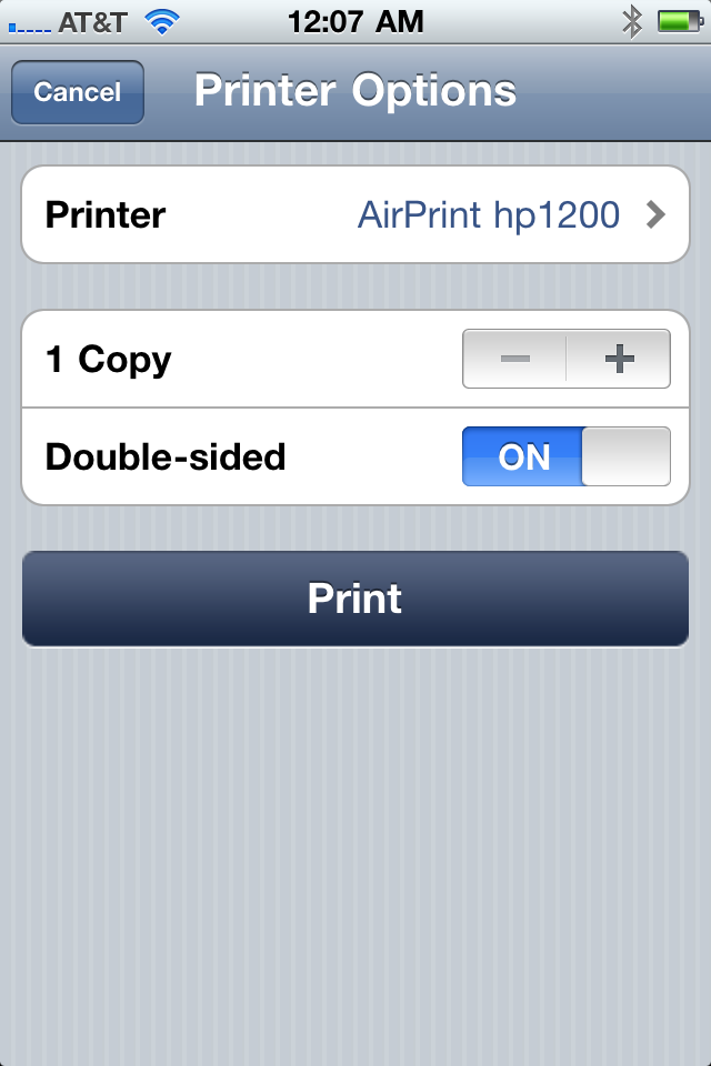 AirPrint Linux 2