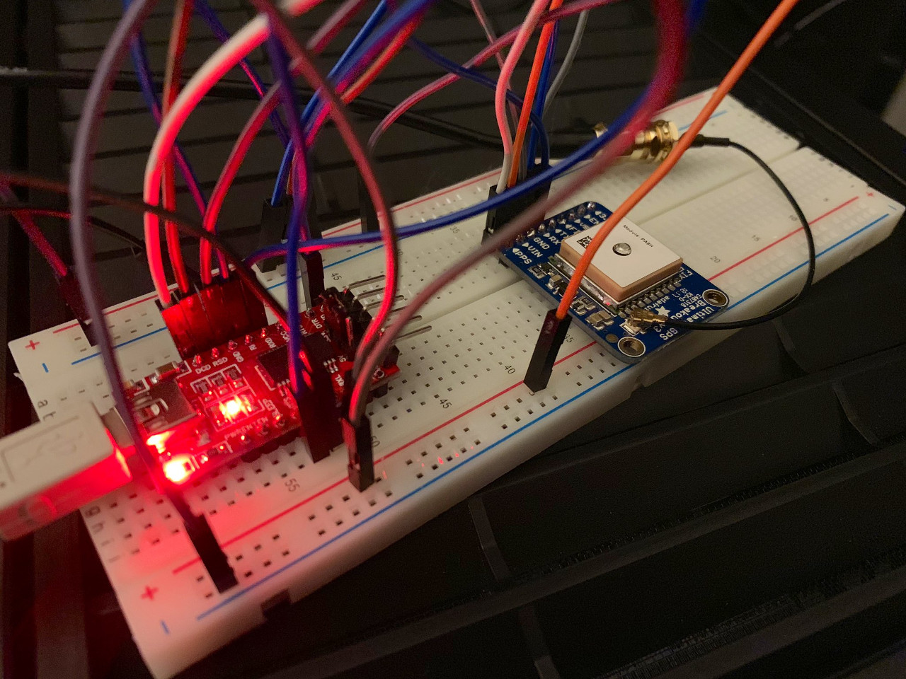 USB GPS PPS receiver (breadboard)